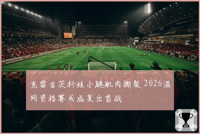 克雷吉茨科娃小腿肌肉撕裂 2026温网资格赛或成复出首战